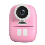 Rose mini appareil photo num�rique pour enfants, jouets pour selfies vid�o, �cran hd de 2 pouces, accessoires ...