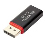 Rouge - = 0. 5 m - connecteur de port d'affichage displayport 4k, cble dp vers hdmi, adaptateur convertisseur ...