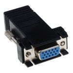 Rouge - rallonge rj45 vers mini vga, cordon mâle femelle vers lan cat5 cat5e, adaptateur ethernet pour ... Rouge - rallonge rj45 vers mini vga, cordon mâle femelle vers lan cat5 cat5e, adaptateur ethernet pour ...