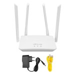Routeur 4g lte 300 mbps 4 antennes  gain lev routeur wifi sans fil hotspot mobile avec emplacement ...