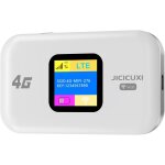 Routeur wifi portable, routeur portable avec cran lcd, 4g 150 mbps, batterie rechargeable 3650 mah, ...