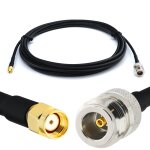 Rp - sma 2m rallonge antenne wifi cable coaxial rpsma mâle à n femelle câble extension faible perte rg58 ... Rp - sma 2m rallonge antenne wifi cable coaxial rpsma mâle à n femelle câble extension faible perte rg58 ...