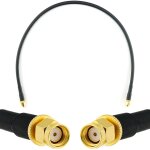 Rp - sma 50cm rallonge antenne wifi cable coaxial rpsma m�le � male - c�ble d'extension hf240 (lmr 240 ...