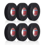 Ruban de cbles rsistant  la chaleur 6pcs ruban de harnais de cblage noir faisceau de cblage en velours ...