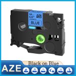 Ruban d'tiquetage pour tiqueteuse de la srie p - touch, compatible avec brother, cartouche d'tiquettes, ...