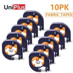 Ruban d'étiquettes 10pk 12mm pour dymo letratag lt, 18769 18773 fer sur vêtements, ruban en tissu pour ... Ruban d'étiquettes 10pk 12mm pour dymo letratag lt, 18769 18773 fer sur vêtements, ruban en tissu pour ...