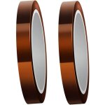 Ruban kapton, 2 rouleau ruban adhsif haute temprature rsistant  la chaleur, pour imprimante 3d, masquage ...