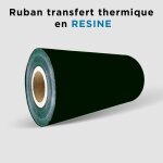 Ruban � transfert thermique compatible avec les imprimantes thermiques 110mmx300ml