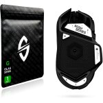 Rush lot de patins en verre pour logitech g502 (hero) - ultra rapide et doux, poli, bords arrondis, grande ...