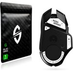 Rush lot de patins en verre pour logitech g502 lightspeed - ultra rapide et doux, poli, bords arrondis, ...