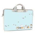 Sac  bandoulire tanche pour ordinateur portable, sacoche avec poigne de transport, en pu, dessin ...