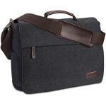 Sac à bandoulière pour homme en toile vintage de qualité supérieure pour ordinateur portable de 15, 6 ... Sac à bandoulière pour homme en toile vintage de qualité supérieure pour ordinateur portable de 15, 6 ...