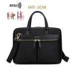 Sac  bandoulire pour ordinateur portable pour femme, tui bombes pour ordinateur portable, sacs initis, ...