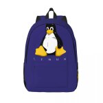 Sac  bandoulire rglable pour ordinateur portable, sac de voyage rtro lavable, mascotte l - linux ...