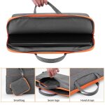 Sac a bandouli�re avec sangle pour macbook pro 15 retina, sac a main de transport pour ordinateur portable, ...