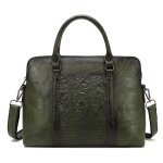 Sacs  bandoulire vintage pour femmes, sac  main rtro gaufr pour ordinateur portable de 14 pouces, ...