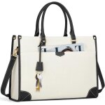 Sac cabas femme sac ordinateur portable 15, 6 pouces sac de cours tolie grand sac a main bandoulire ...