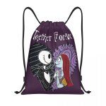 Sacs � cordon personnalises l'etrange no�l de monsieur jack pour hommes, sac de sport pliable, sac � ...