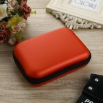 Sac de disque dur externe usb 2. 5 pouces, sacoche de transport de mini cbles usb, sac d'couteurs a ...