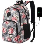 Sac a dos ado fille femme cartable ordinateur classe loisir d'affaires college scolaire lyc�e travail ...