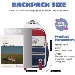 Sac a dos adolescent fille, 2025 cartable scolaire collge, sac ecole lyce fille pour 15. 6  ordinateur, ...