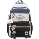 Sac  dos adolescent fille, 2025 cartable scolaire collge, sac ecole lyce fille pour 15. 6  ordinateur, ...