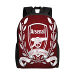 Sac  dos arsenal fc pour adolescent, cartable en toile, sac  dos pour ordinateur portable, unisexe ...
