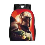 Sacs � dos baby yoda pour gar�ons et filles, sacs pour ordinateur portable, sac � dos l�ger et durable, ...
