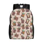 Sacs à dos baby yoda pour garçons et filles, sacs pour ordinateur portable, sac à dos léger et durable, ... Sacs à dos baby yoda pour garçons et filles, sacs pour ordinateur portable, sac à dos léger et durable, ...