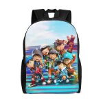 Sac  dos boboiboy pour adolescent, cartable en toile, sac  dos pour ordinateur portable, unisexe - ...