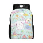 Sac à dos cinnamoroll pour école primaire, collège, grande capacité, sac à bandoulière décontracté, sac ... Sac à dos cinnamoroll pour école primaire, collège, grande capacité, sac à bandoulière décontracté, sac ...