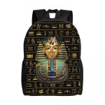 Sac  dos avec croix gyptienne ankh pour femmes, hommes, tudiants, cartable, compatible avec ordinateur ...