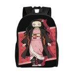 Sac � dos demon slayer nezuko pour gar�ons et filles, sac � dos l�ger et durable pour ordinateur portable, ...