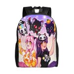Sac  dos d'cole aphmau, cartable d'cole primaire, collge, grande capacit, sac  bandoulire dcontract, ...