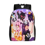 Sac  dos d'cole aphmau, cartable pour cole primaire, collge, grande capacit, sac  bandoulire dcontract ...