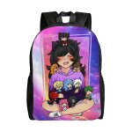Sac  dos d'cole aphmau, cartable d'cole primaire, collge, grande capacit, sac  bandoulire dcontract, ...