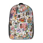 Sac  dos d'cole bob's burgers, sac  bandoulire dcontract, sac  dos pour tudiant, sac  dos lger ...