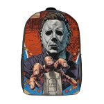 Sac à dos d'école michael myers halloween, sac à bandoulière décontracté, sac à dos d'étudiant, sac à ... Sac à dos d'école michael myers halloween, sac à bandoulière décontracté, sac à dos d'étudiant, sac à ...