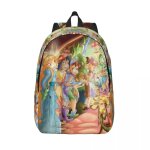 Sac à dos esthétique personnalise pour ordinateur portable, motif fée clochette, pour femmes et hommes, ... Sac à dos esthétique personnalise pour ordinateur portable, motif fée clochette, pour femmes et hommes, ...