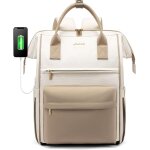 Sac a dos femme, 17 pouces sac � dos ordinateur portable voyage, sac travail antivol pour ordi pc etanche, ...