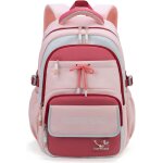 Sac a dos fille collge, 2025 cartable adolescent scolaire impermable durable, sac ecole lyce fille ...