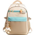 Sac a dos fille scolaire, cartable adolescent collge, sac ecole lyce fille avec poche antivol, grande ...