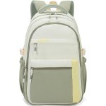 Sac a dos fille scolaire, cartable adolescent collge impermable, sac ecole lyce fille avec poche antivol, ...