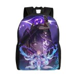 Sac � dos genshin impact pour �cole primaire, coll�ge, grande capacit�, sac � bandouli�re, sac � dos ...