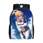 Sac � dos genshin impact pour �cole primaire, coll�ge, grande capacit�, sac � bandouli�re, sac � dos ...