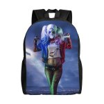 Sac  dos harley quinn squad, lger, unisexe, basique, pour la journe, les livres, pour ordinateur portable, ...