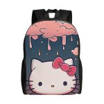 Sac  dos hello kitty, sac  dos de voyage pour ordinateur portable, sac d'cole rsistant  l'eau, sac ...