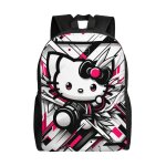 Sac  dos hello kitty, sac  dos de voyage pour ordinateur portable, sac d'cole rsistant  l'eau, durable ...
