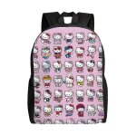 Sac  dos hello kitty, sac  dos de voyage pour ordinateur portable, sac d'cole rsistant  l'eau, durable ...