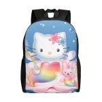 Sac  dos hello kitty, sac  dos de voyage pour ordinateur portable, sac d'cole rsistant  l'eau, durable ...